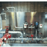 Sludge/water heat exchangers
