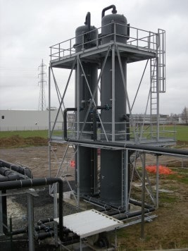 Biogasdesulfurization