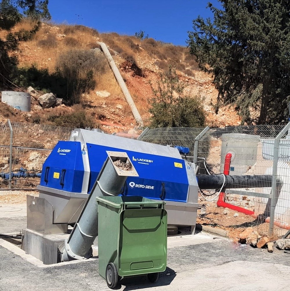 First Roto-Sieve installation in Israel - Roto-Sieve Israel