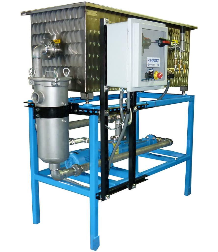 Oil separation for industrial wastewater treatment