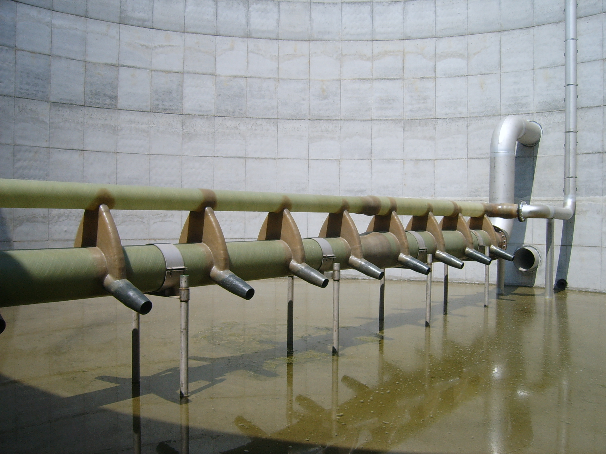 Jet beluchting in groenteverwerkende industrie