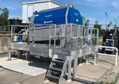 Roto-Sieve trommelzeef RWZI