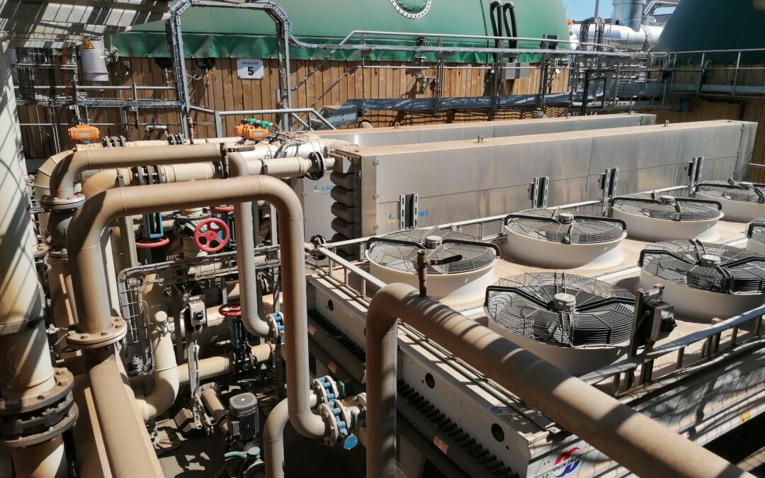 Energierecuperatie in biogascentrale