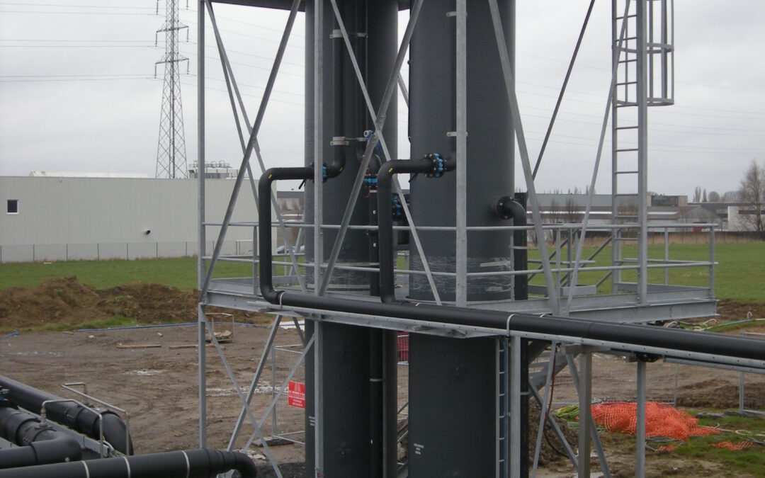 Biogasontzwaveling in de voedingsindustrie