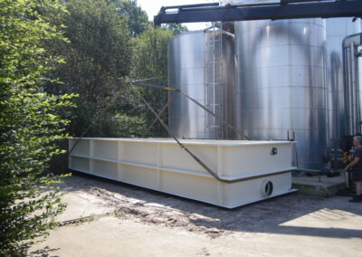 biofilter in bedrijf