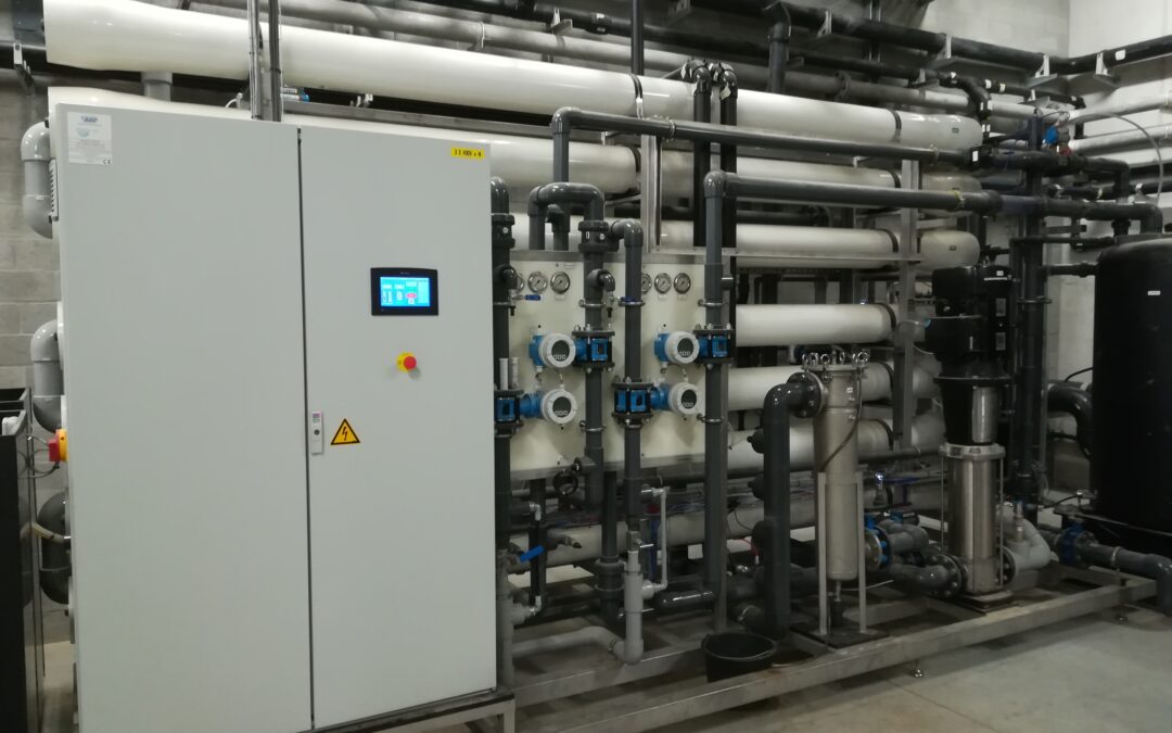 Waterrecuperatie in slachthuis