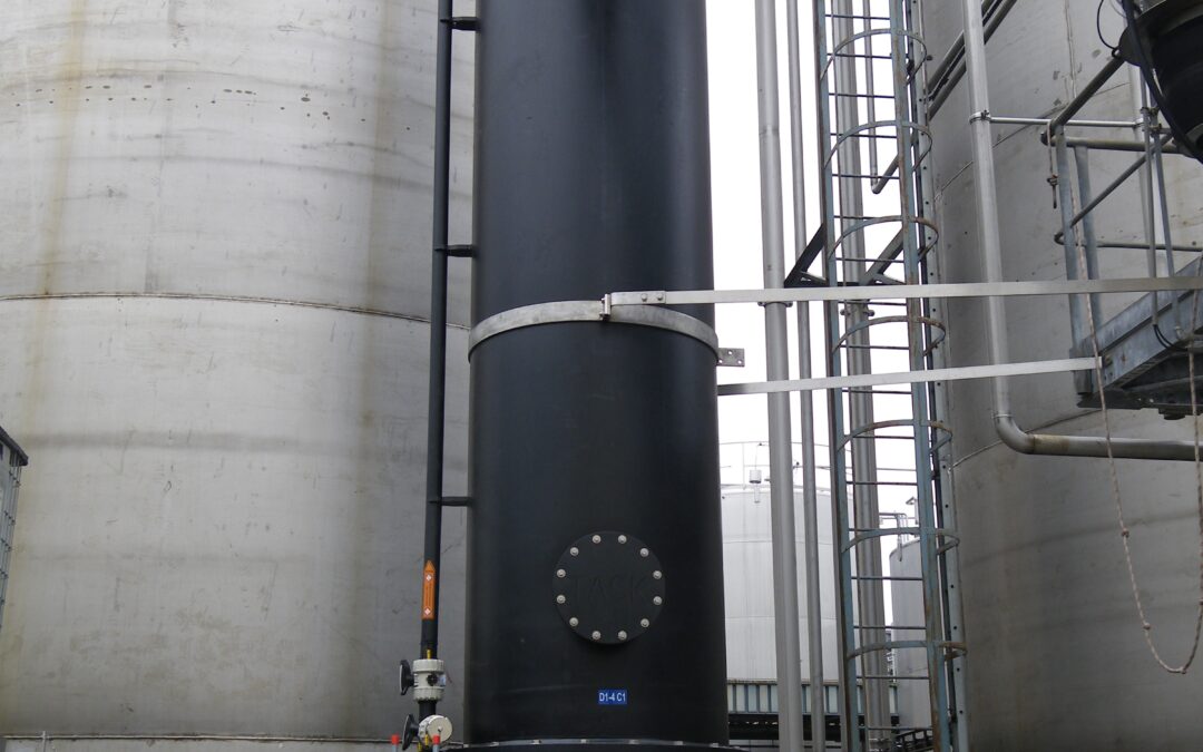 Gaswasser voor ammoniak in chemische industrie