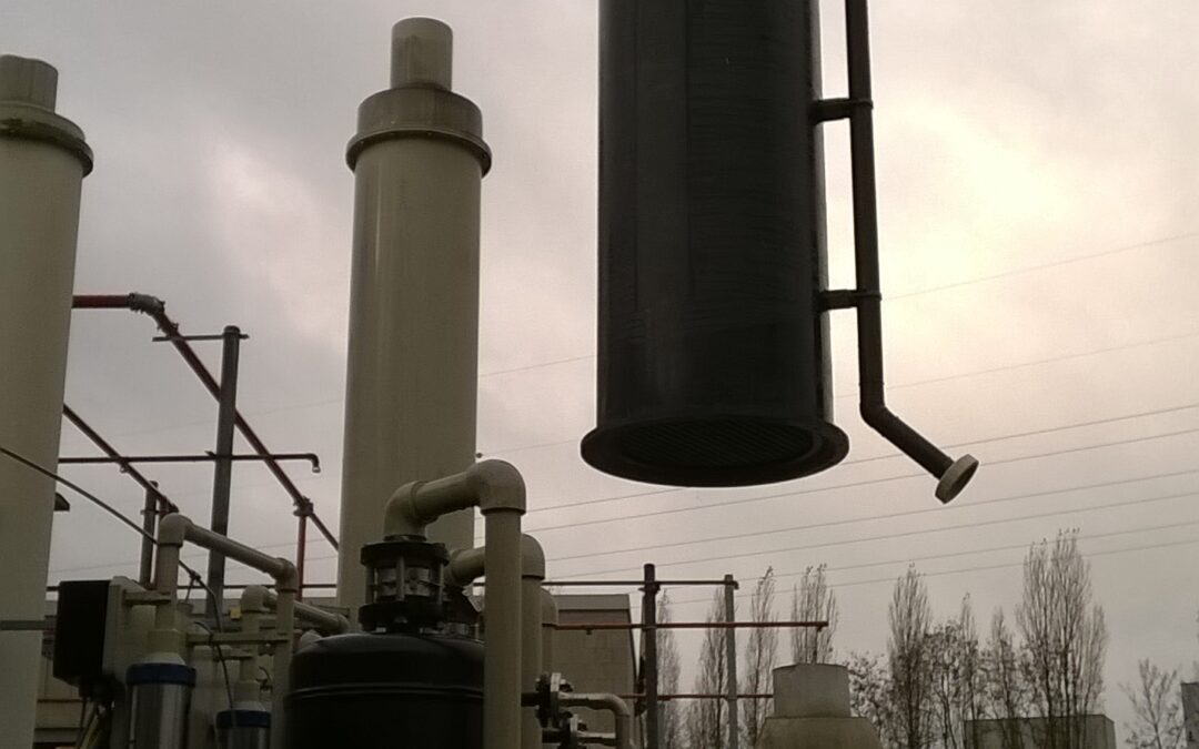 Gaswasser voor etheenoxide