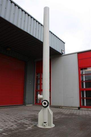 gaswasser voor het behandelen van ammoniak dampen afkomstig van opslagtanks voor ammoniak of NH3