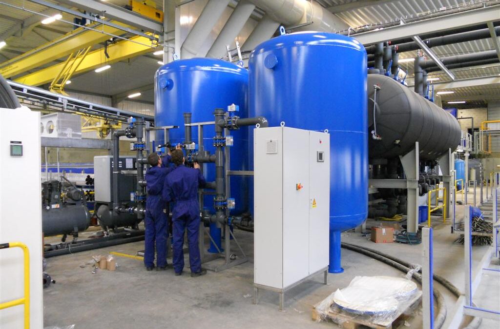 Ontijzeren van proceswater
